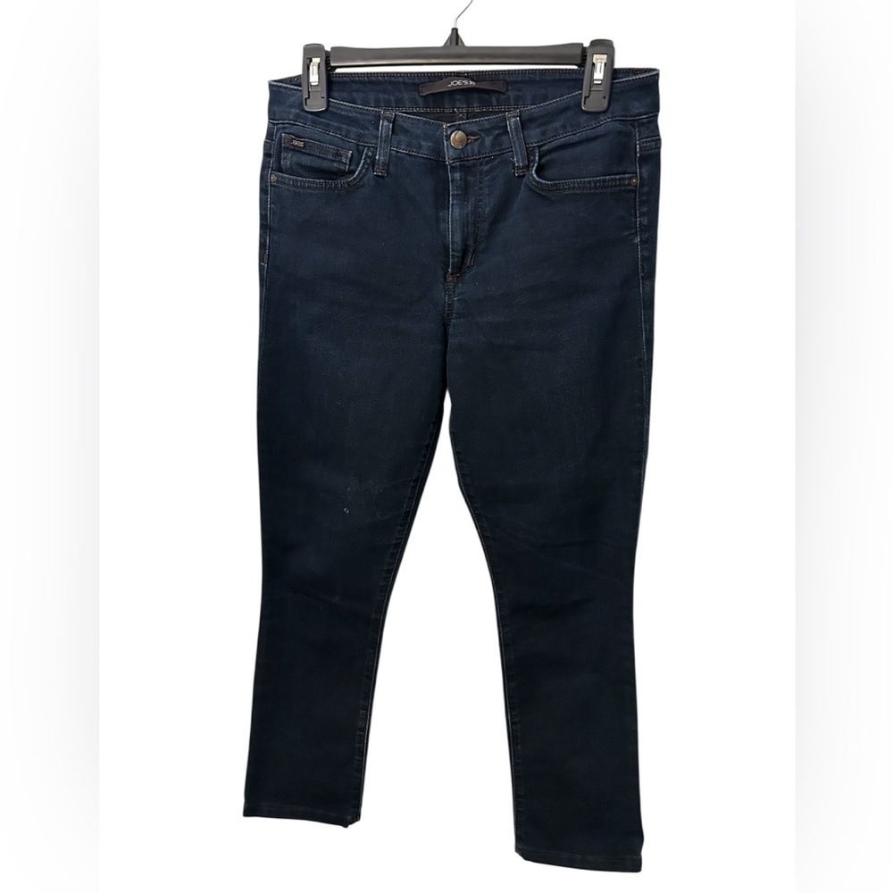 Joe's Jeans Dark Blue Mid Rise Chelsea Micro Flare Size 30